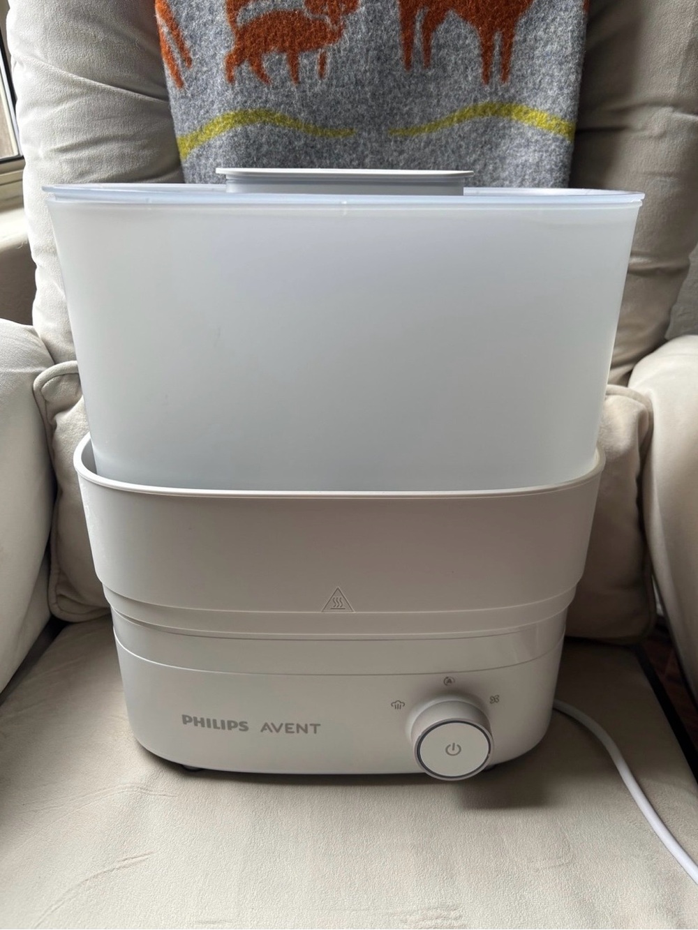 Philips Avent White Steam Bottle Sterilizer